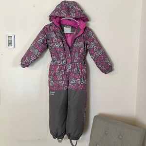 Girl Snowsuit One Piece